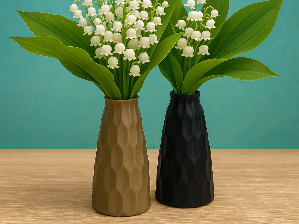 #69 Faceted Lily Vase — vue 1