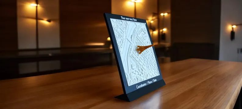 #69 Map to my heart - Personalized 3D City map — vue 7
