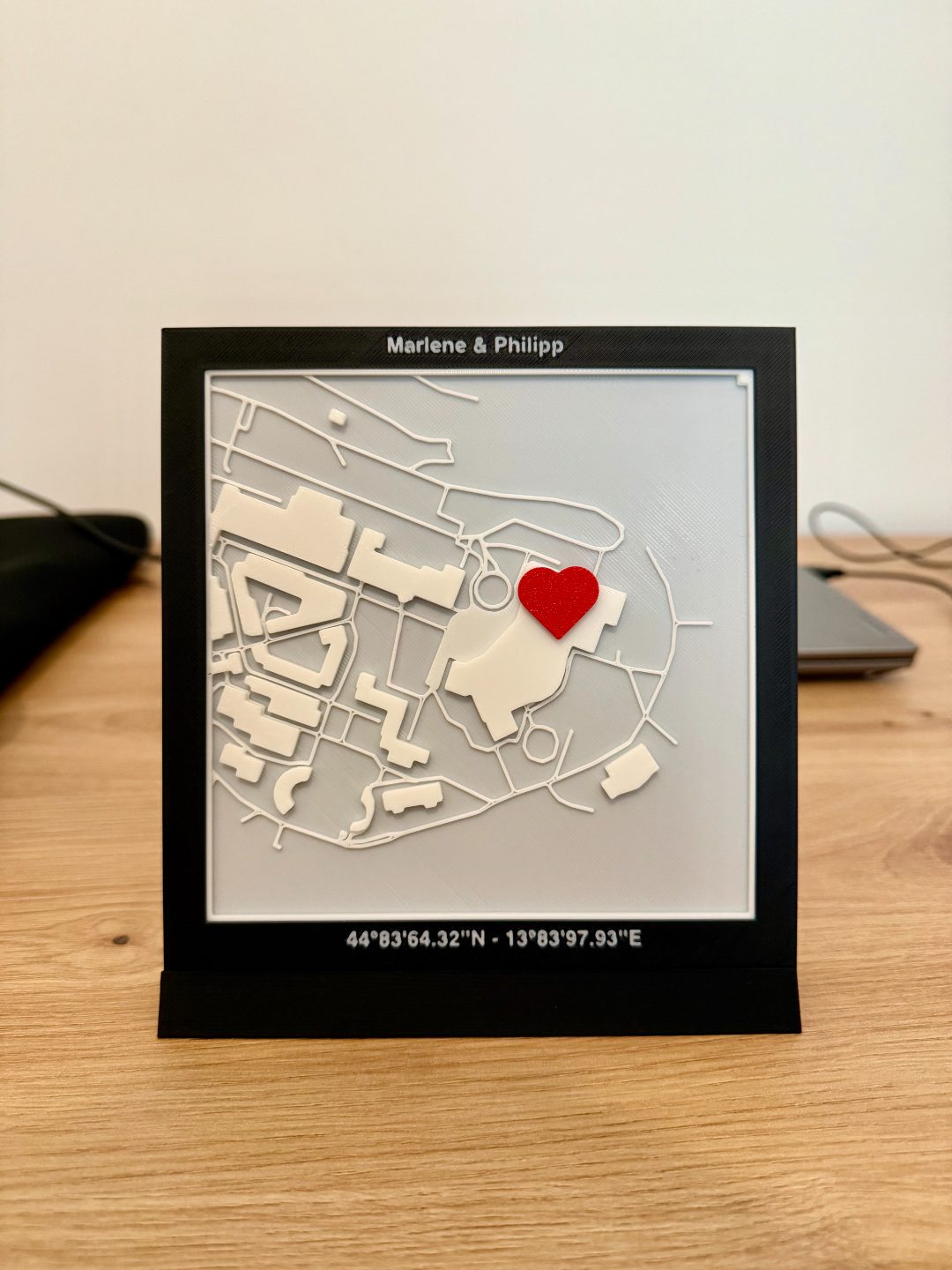 #69 Map to my heart - Personalized 3D City map — vue 18