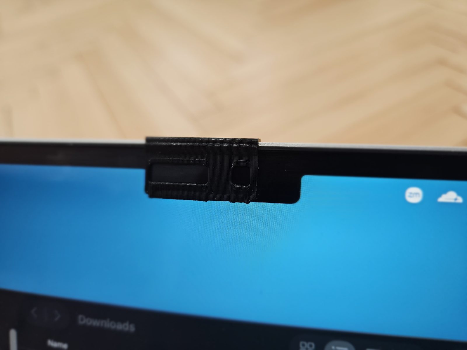 #70 Macbook camera cover - brightness sensor exposed — vue 3