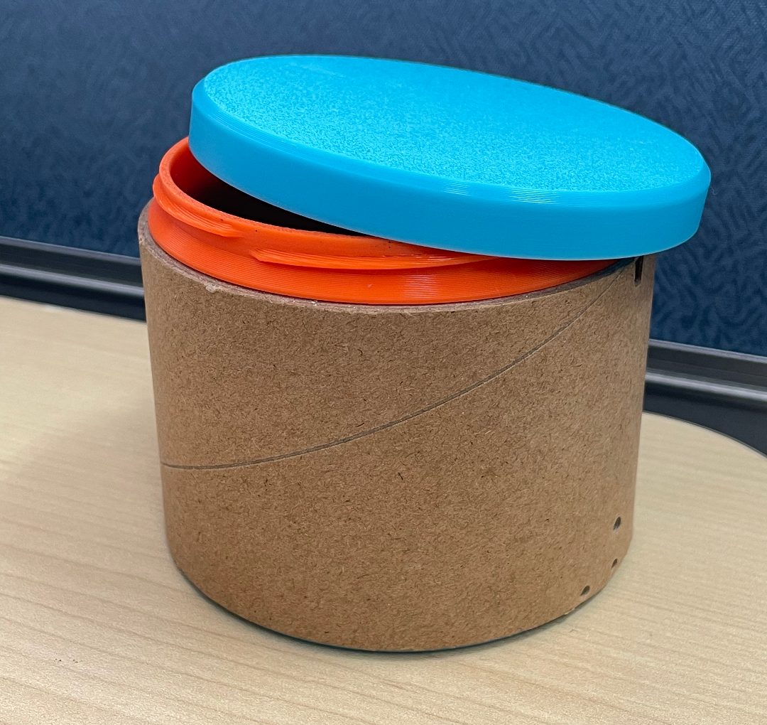 #71 Screw-Top Container jar for Bambu spool — vue 8