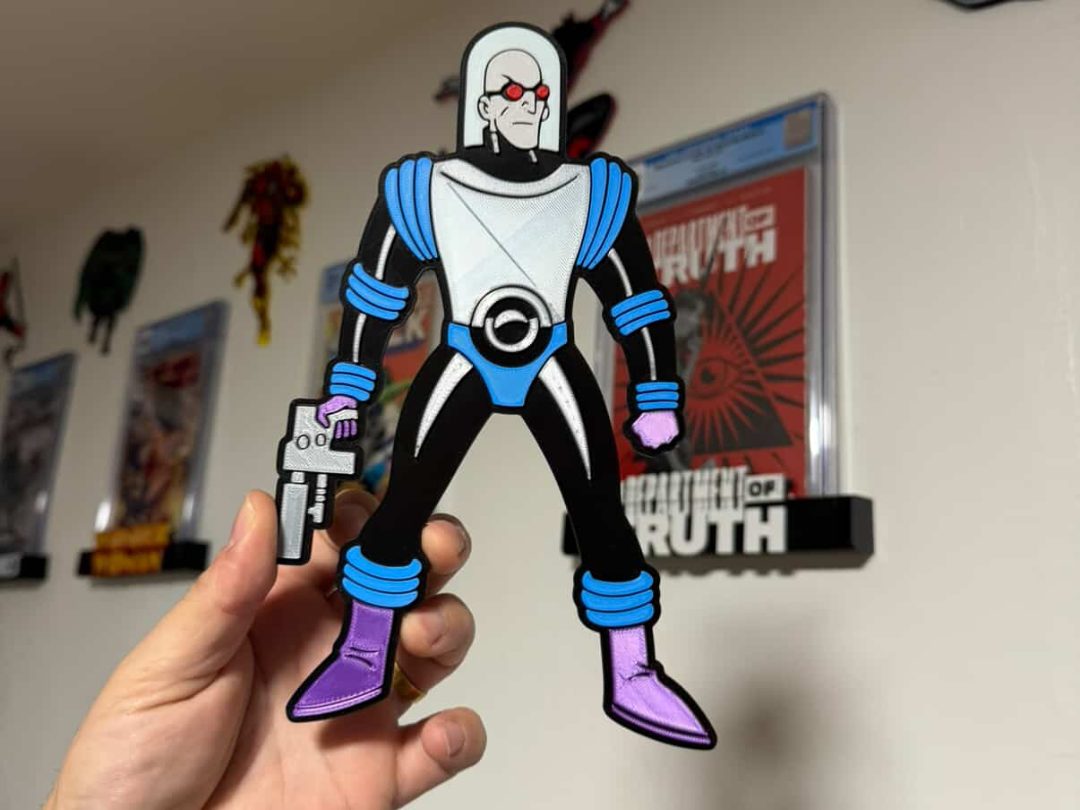 #73 Classic Mr. Freeze – Comic Book Wall Art — vue 2