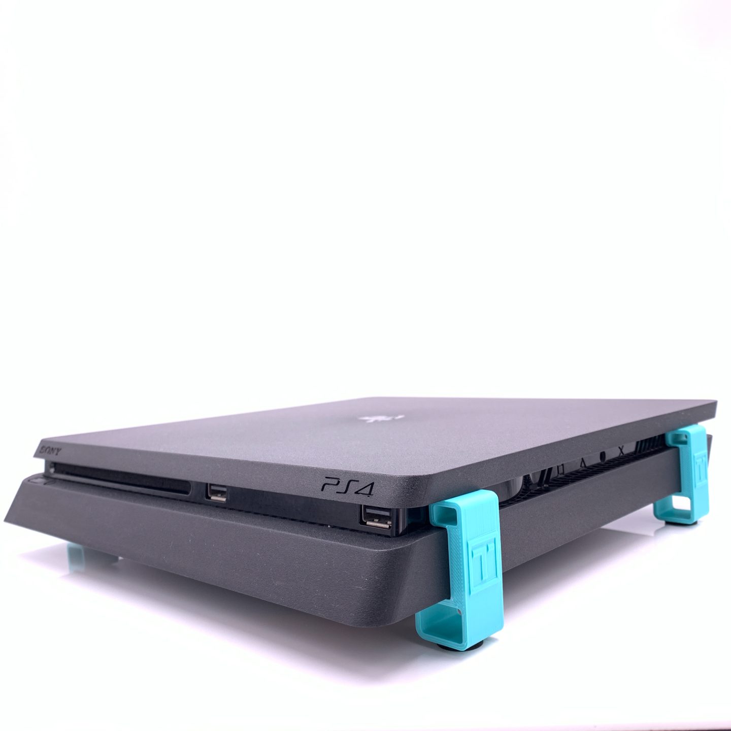 #73 PS4 Riser Slim Pro Fat quick & easy Feet airflow — vue 7