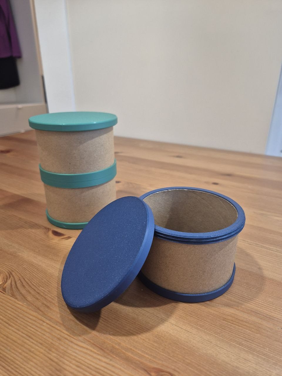 #75 Bambu Cardboard Spool Screw Container — vue 7