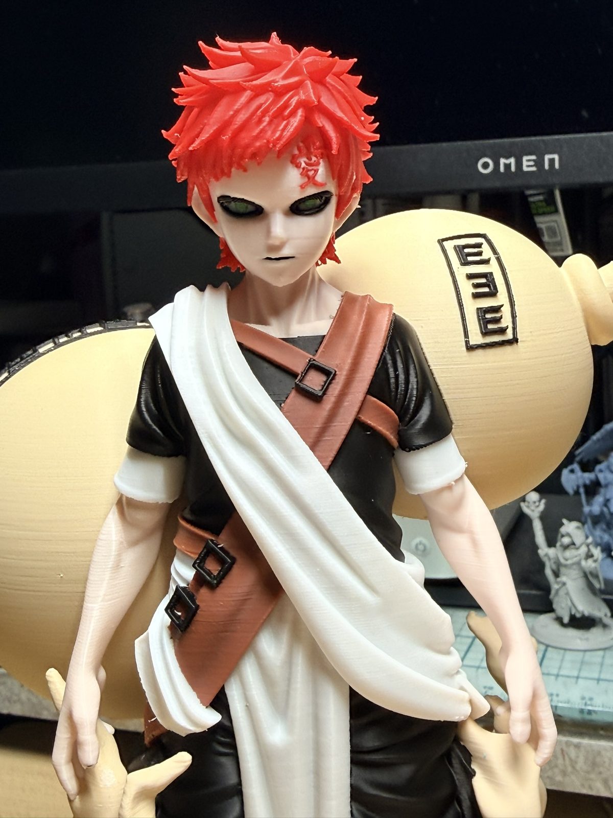 #75 Gaara of the Desert - 22cm High-Detail Statue — vue 4