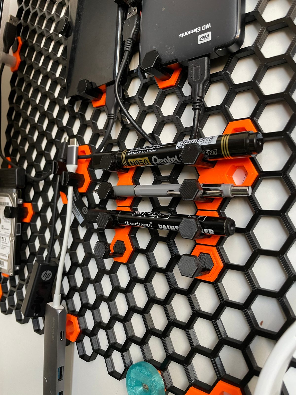 #75 Honeycomb storage wall — vue 43
