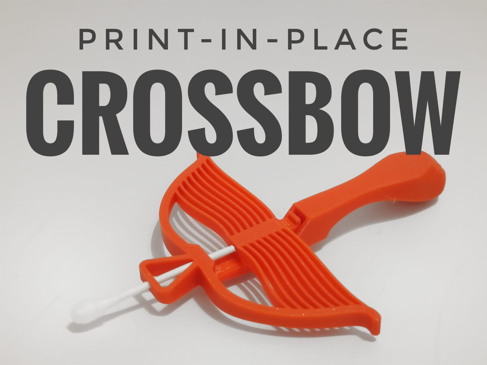 #78 Print-in-Place Crossbow – One-Handed Mini Shooter — vue 1