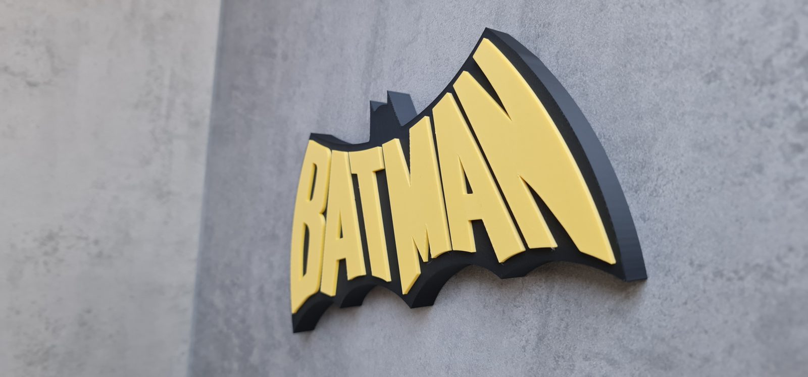 #79 Batman comic style Logo Sign — vue 5