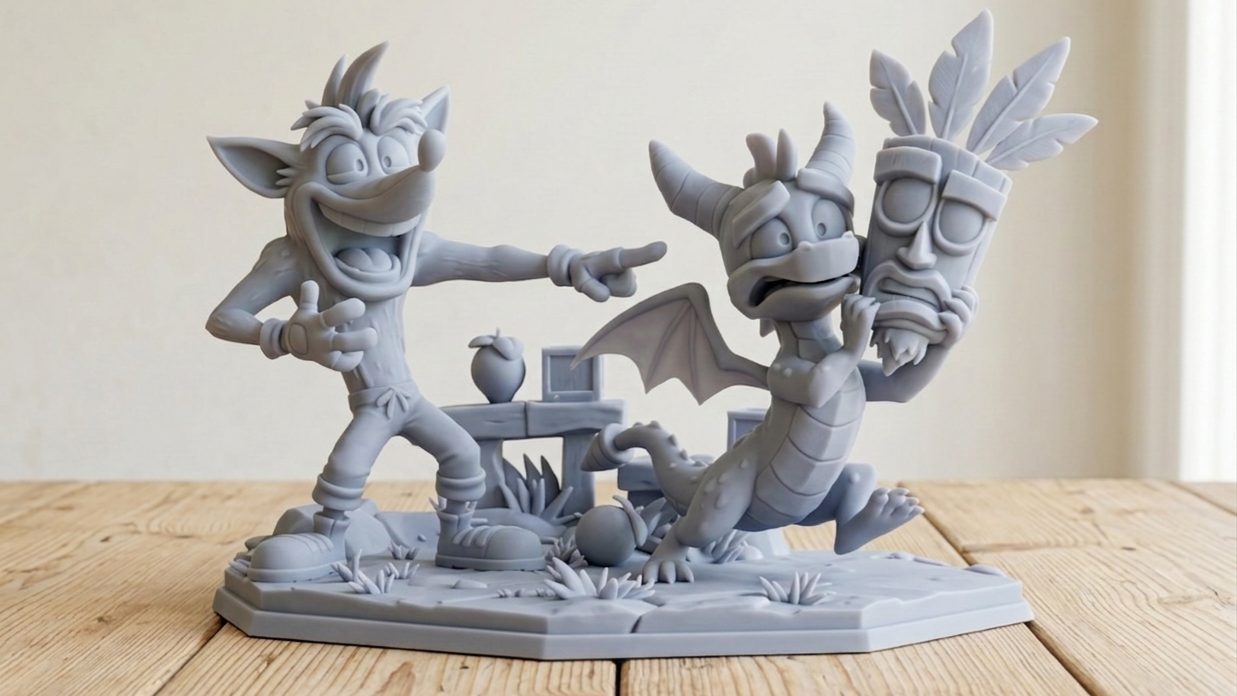 #80 Crash & Spyro The Ultimate Retro Crossover — vue 1