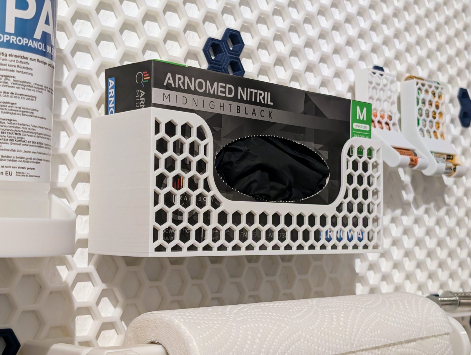 #80 Nitril Glove Holder for Honeycomb Storage Wall HSW — vue 3