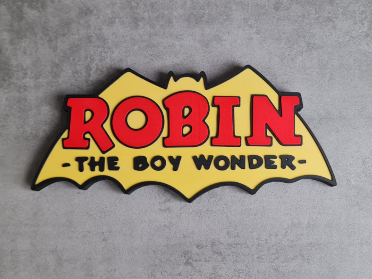 #81 Robin The Boy Wonder Logo Sign — vue 1
