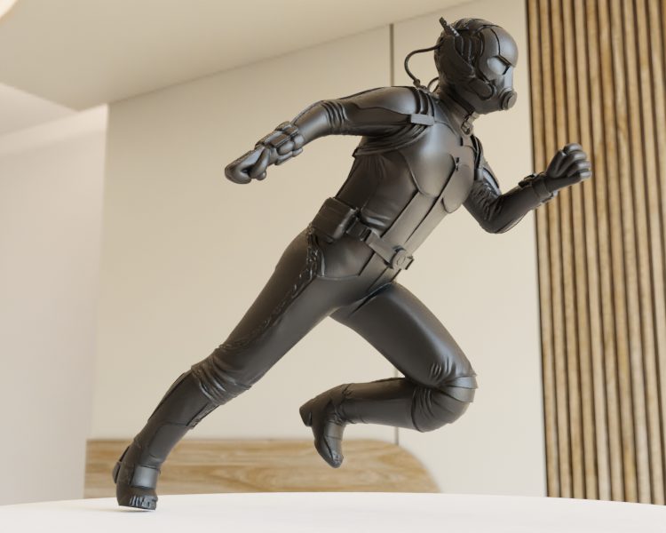 #83 Ant-Man Running — vue 3