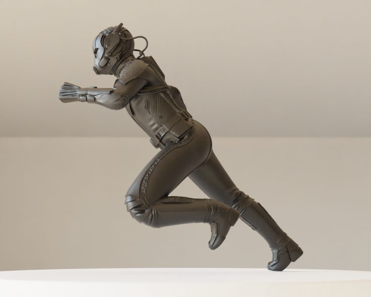 #83 Ant-Man Running — vue 7
