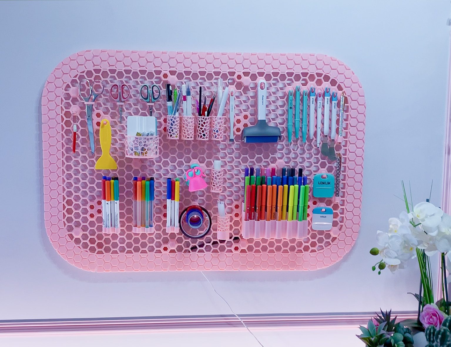 #83 Honeycomb storage wall with LED (HSW) — vue 8