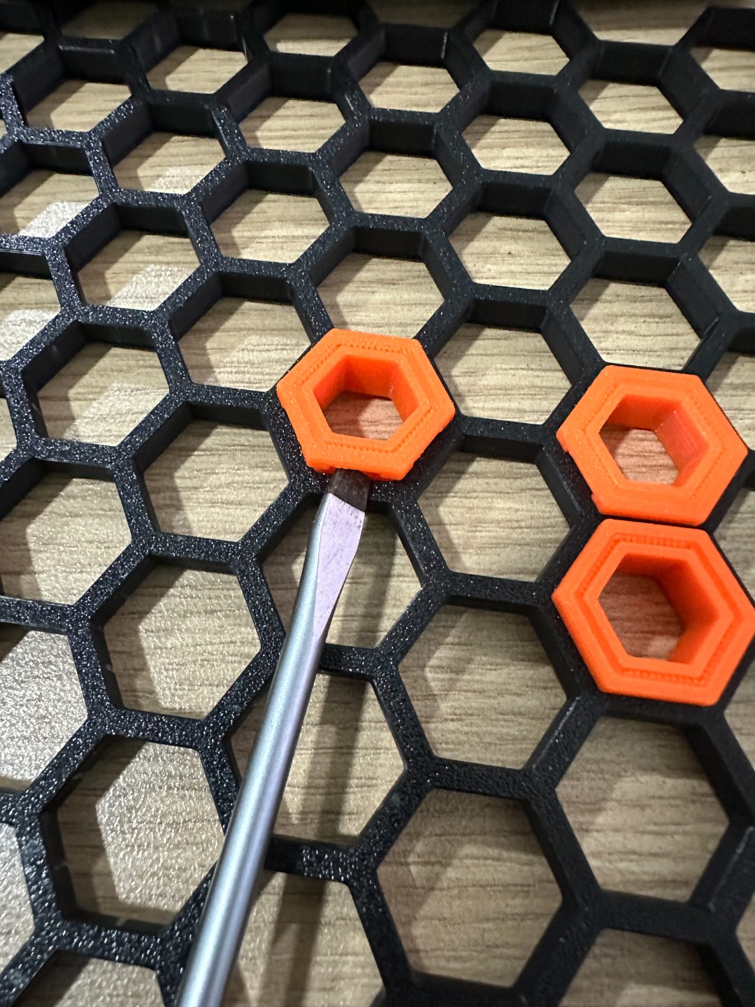 #84 Easy to Remove Inserts HSW Honeycomb Storage Wall — vue 4