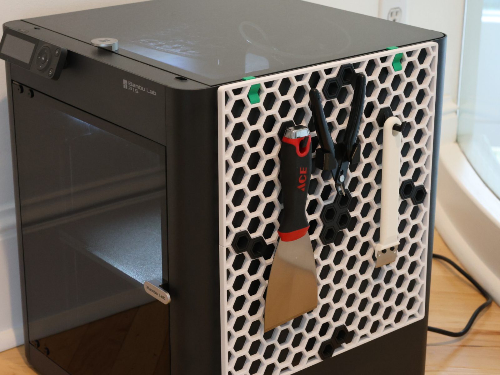 #86 HSW P1S X1 Mount V2 — vue 1