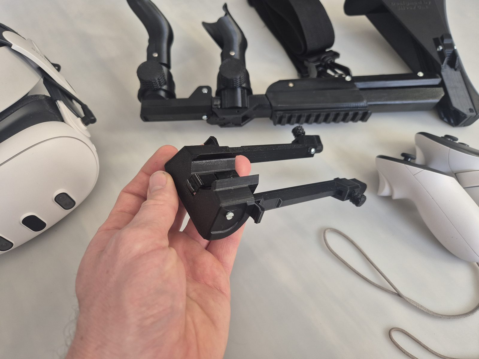 #88 Tactical Gunstock for Meta Quest 3&2 2.25–Bipod — vue 12