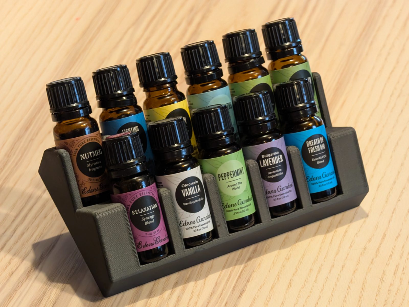 #90 Essential Oil Shelf Mini -Holds 11 10ml bottles — vue 2