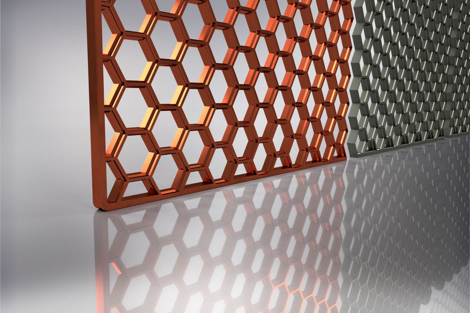#92 Framed HSW - 5 Sets - Honeycomb Storage Wall — vue 6
