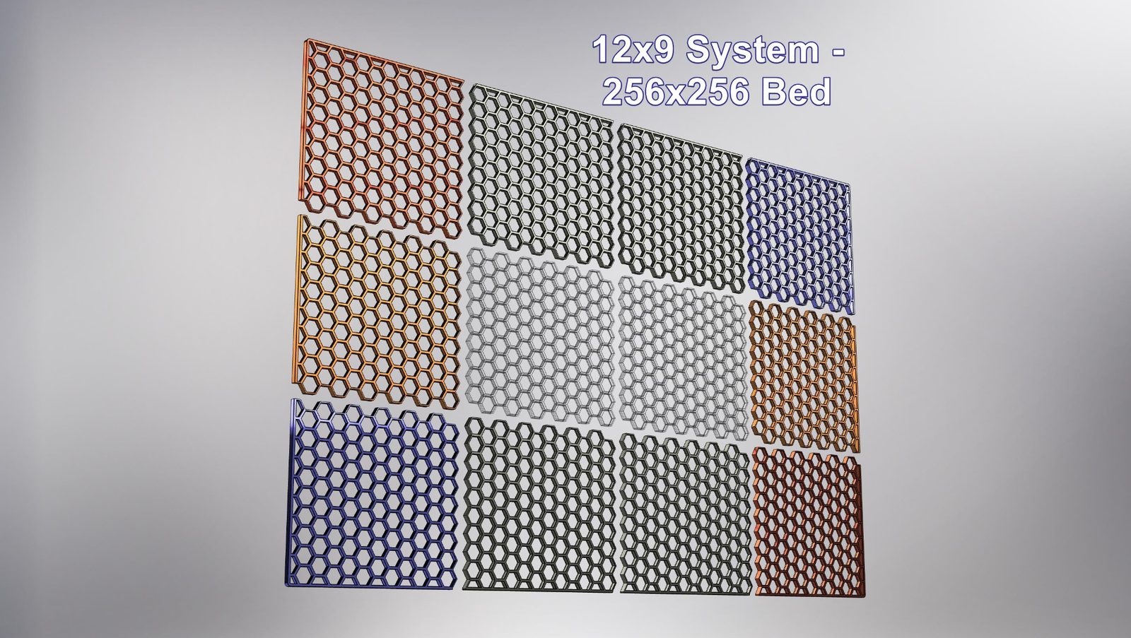 #92 Framed HSW - 5 Sets - Honeycomb Storage Wall — vue 8