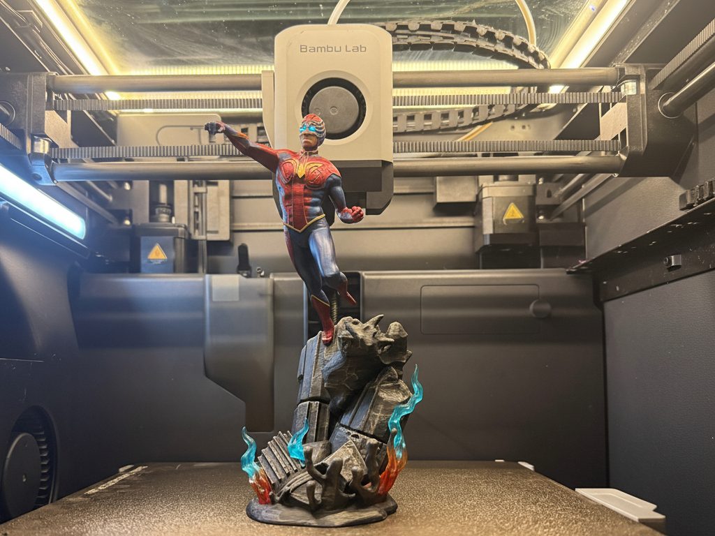 #93 Spiderman Statue — vue 2