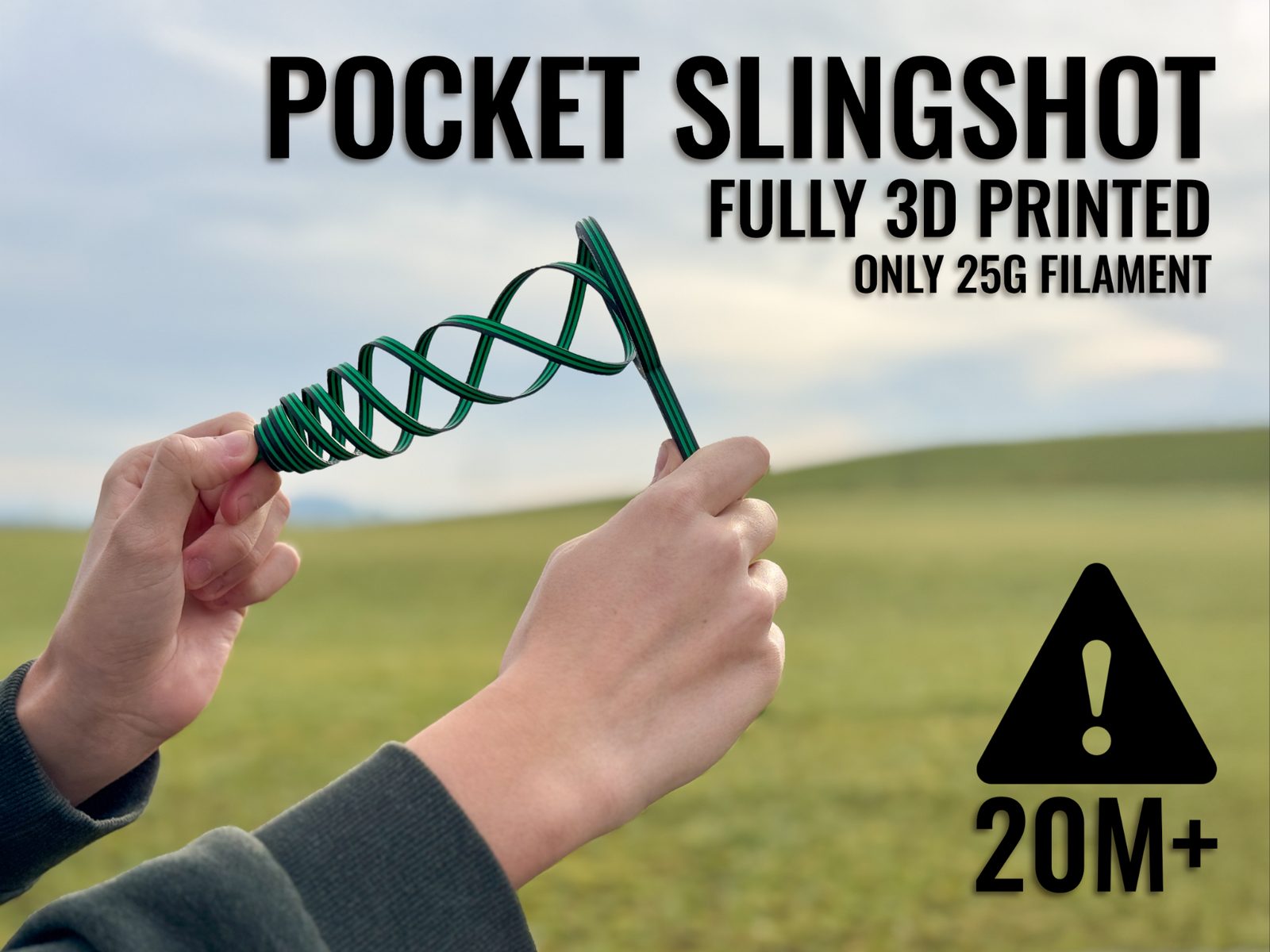 #94 Pocket Slingshot 20+Meters! — vue 9