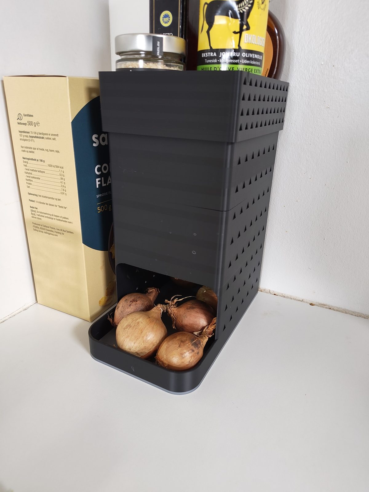#95 Potato, Onion & Garlic Bin Dispenser Keeper — vue 7