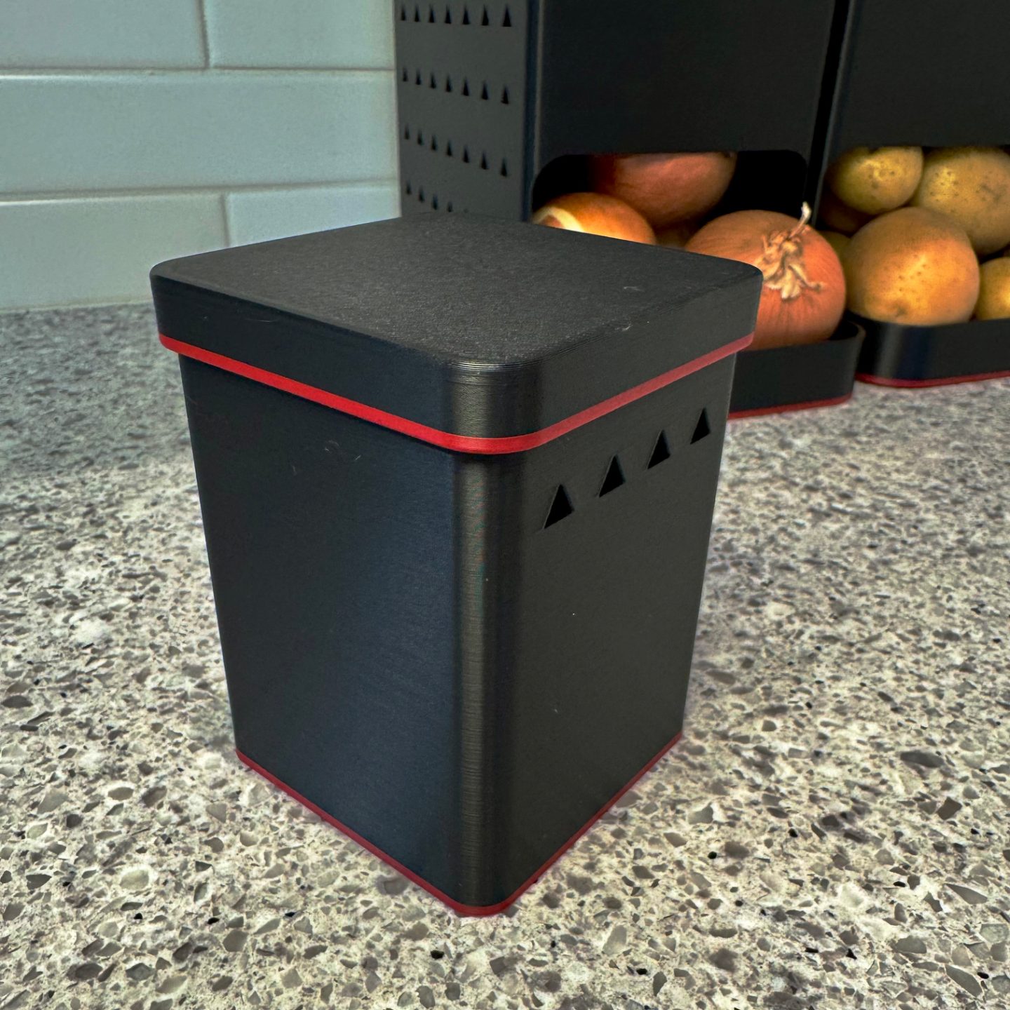 #95 Potato, Onion & Garlic Bin Dispenser Keeper — vue 13