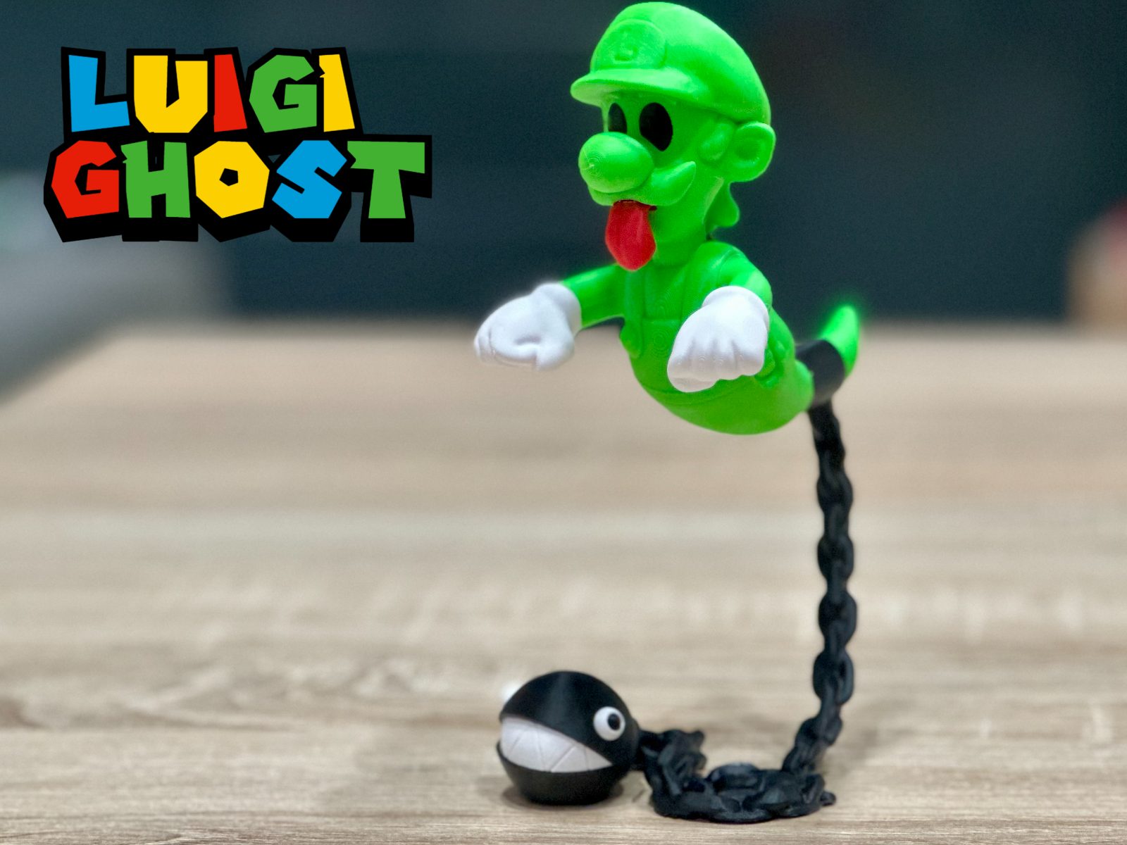 #97 Luigi ghost levitating — vue 1
