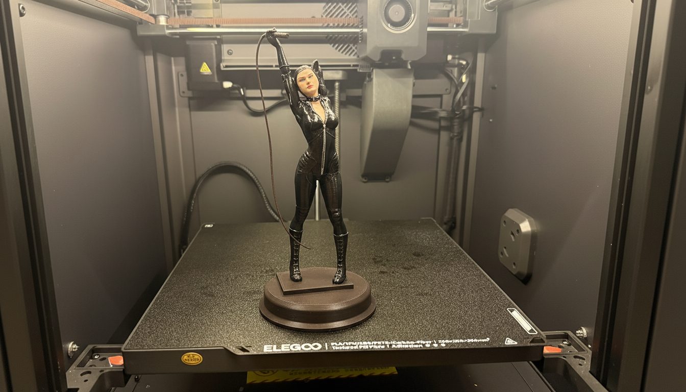 #98 Catwoman Statue — vue 1