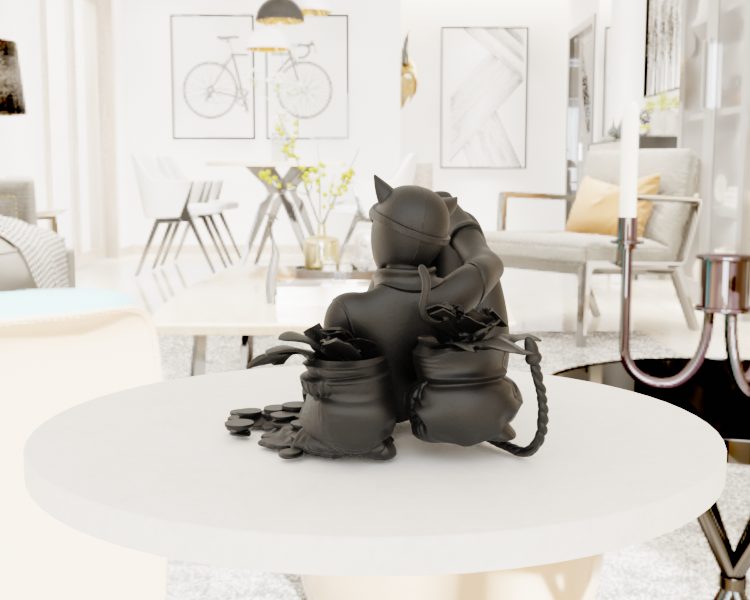 #99 Catwoman Sitting — vue 7