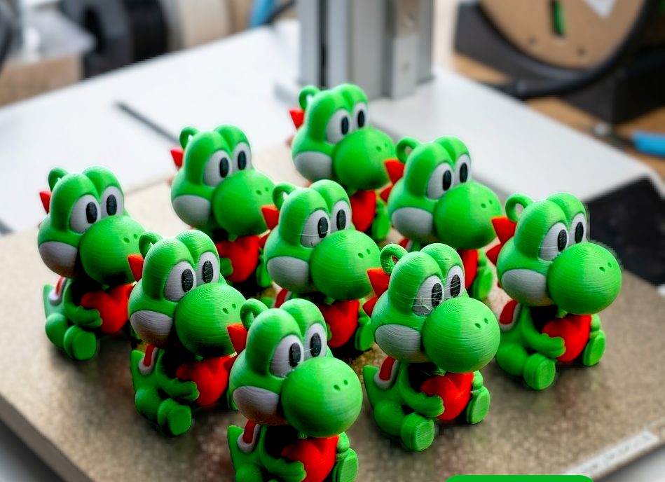 #99 Yoshi Keychain — vue 1