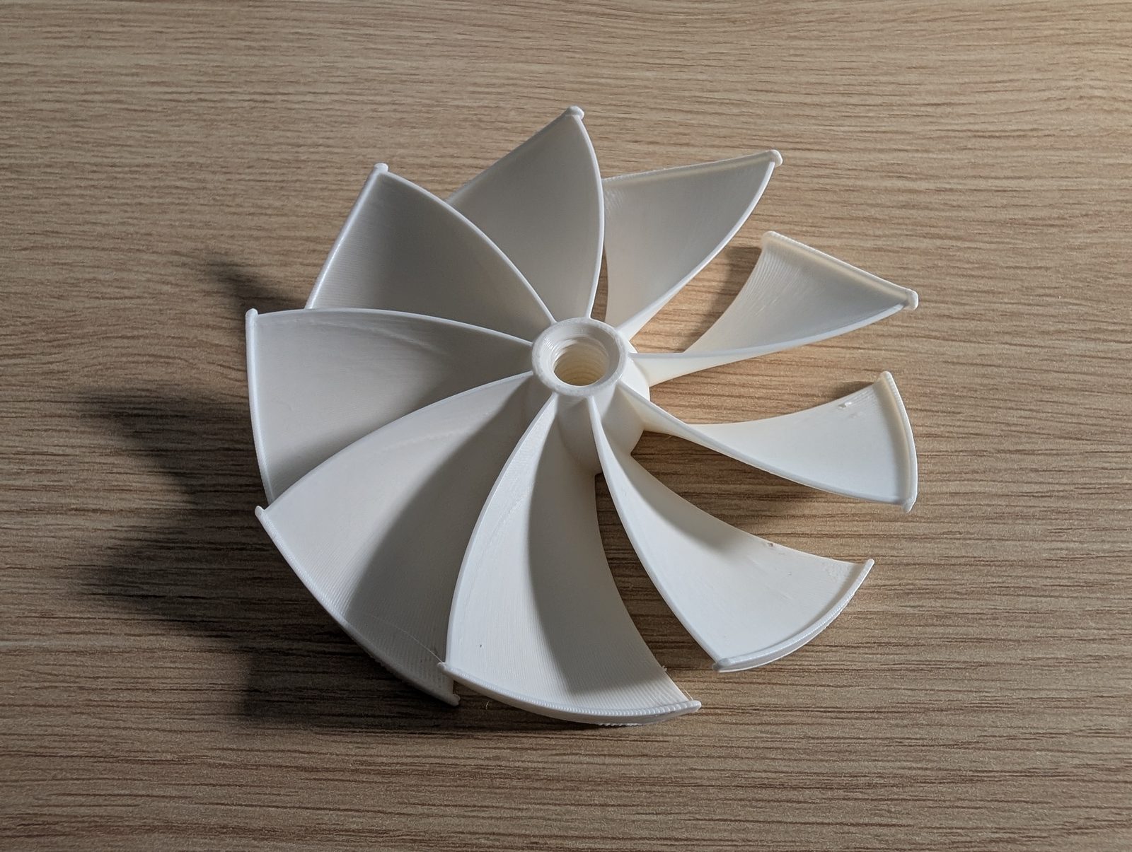 #100 Squeeze Powered Flywheel Fan — vue 3