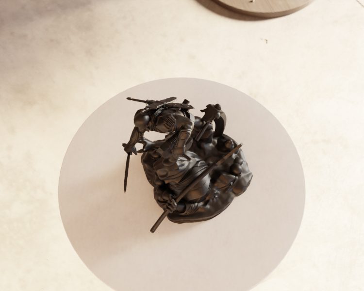 #102 Deathstroke Statue — vue 5