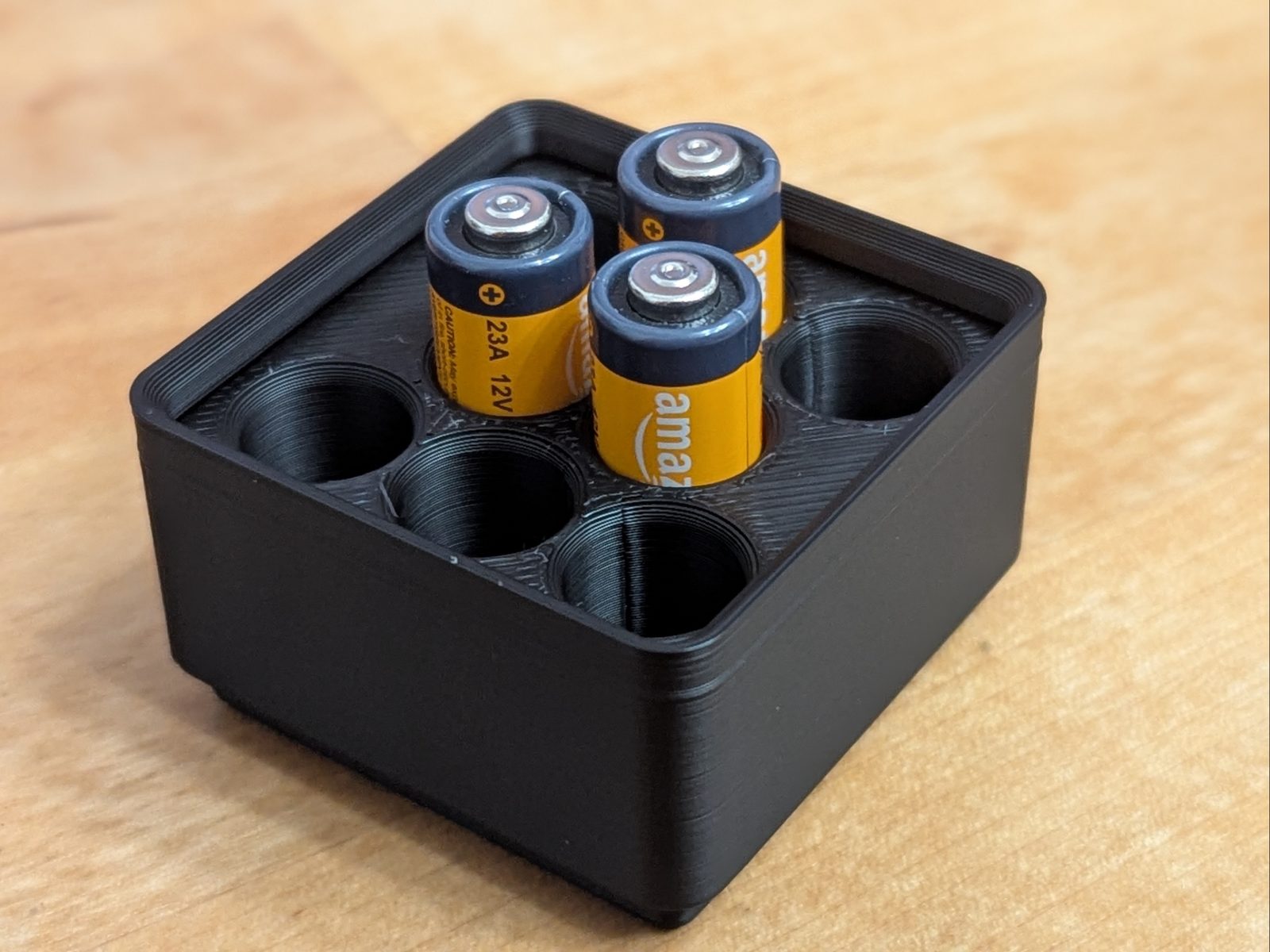 #103 Gridfinity Battery Holder A23 — vue 2