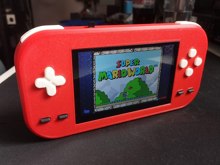#105 Raspberry Pi Retro handheld — vue 3