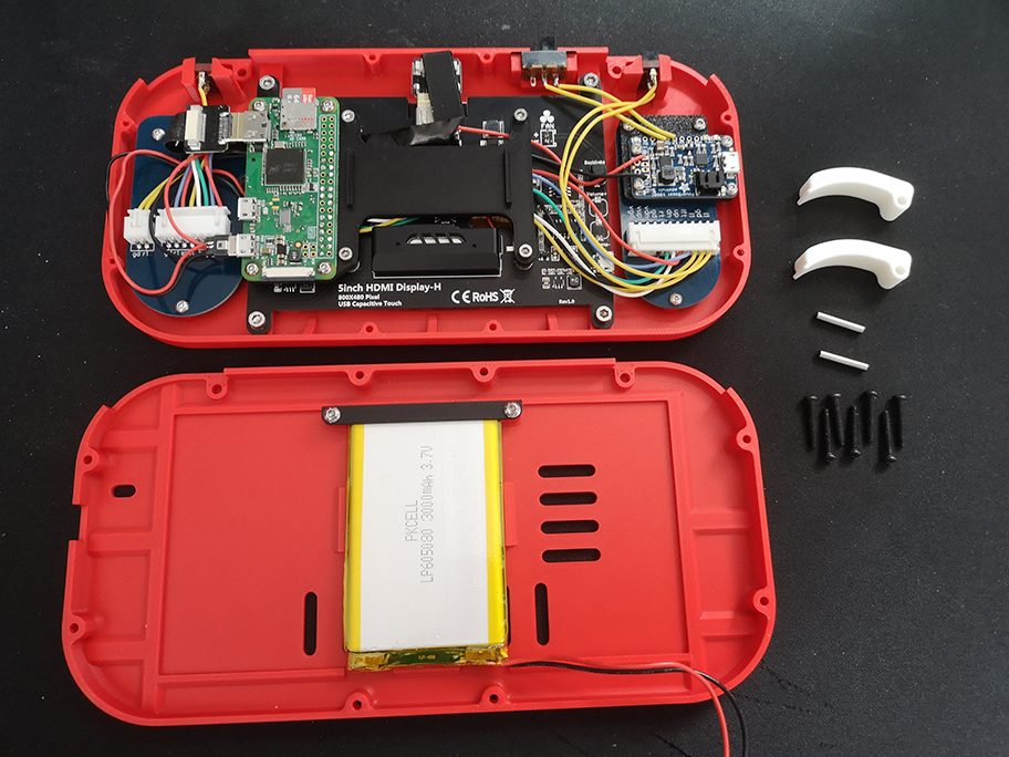 #105 Raspberry Pi Retro handheld — vue 4