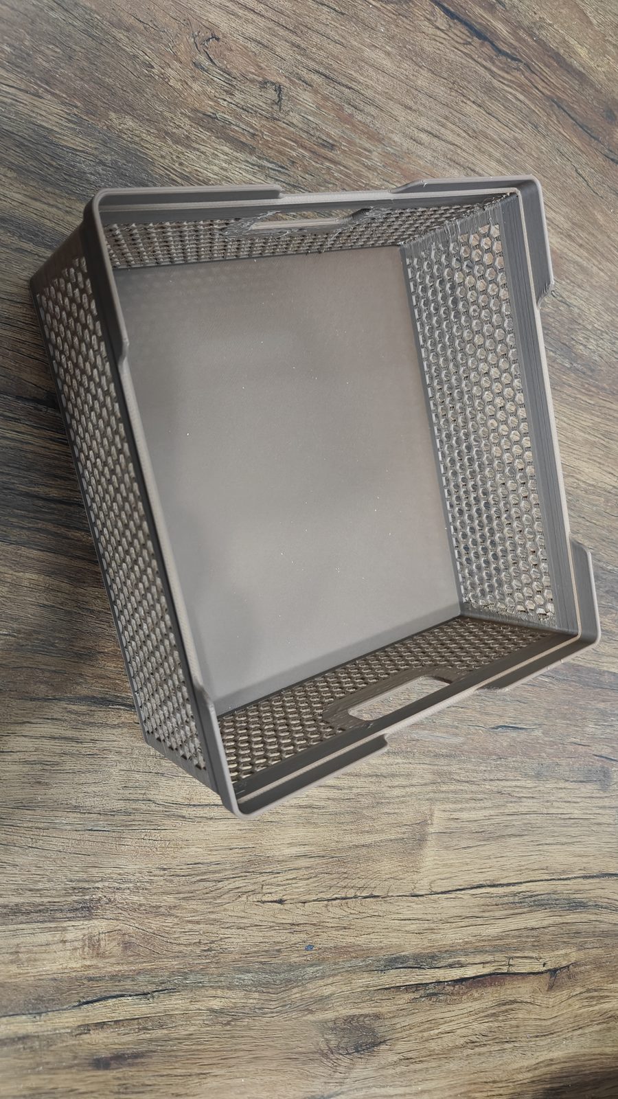 #106 230x230mm Square Stacking basket with Handles — vue 6