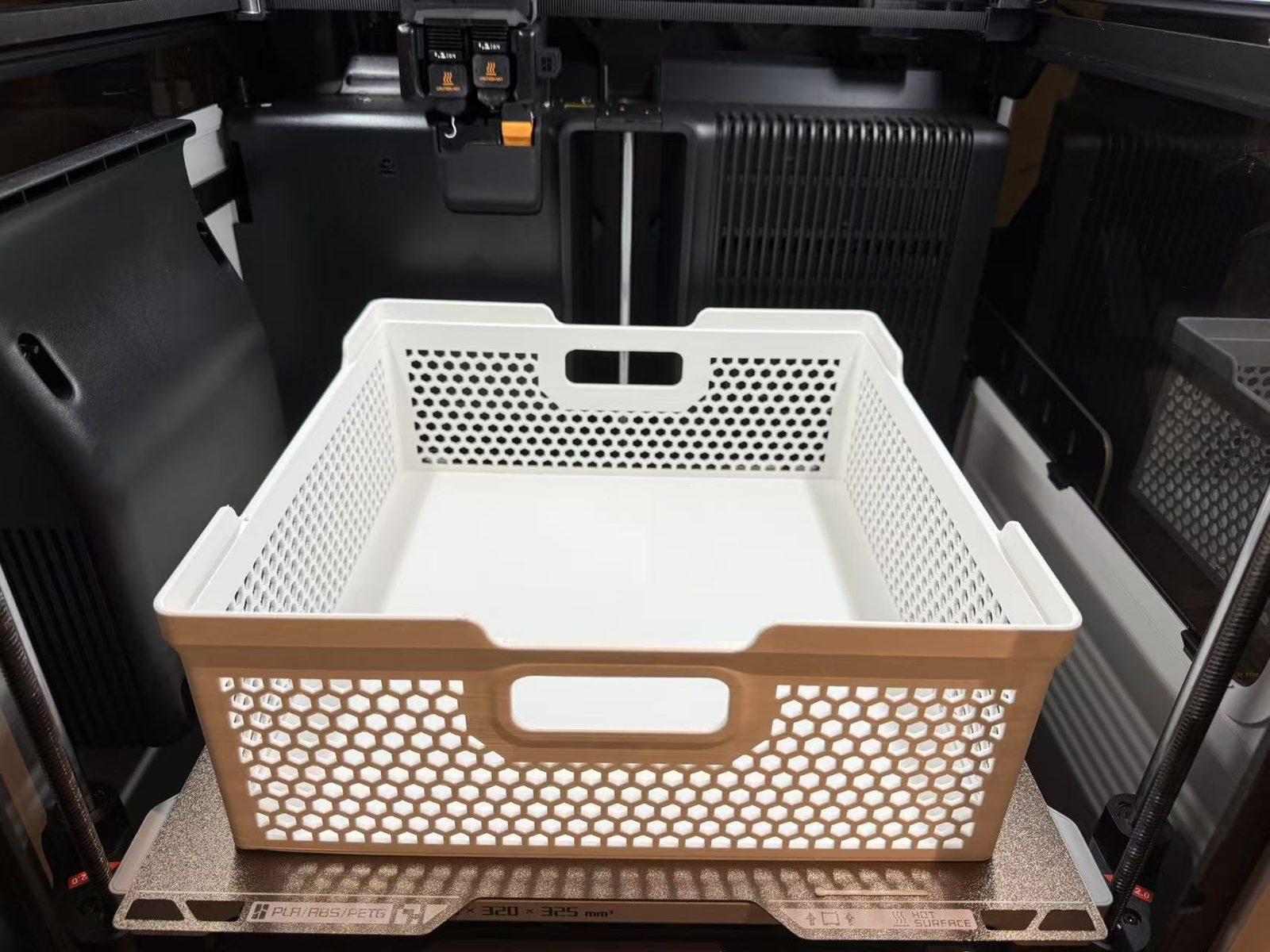 #106 230x230mm Square Stacking basket with Handles — vue 8