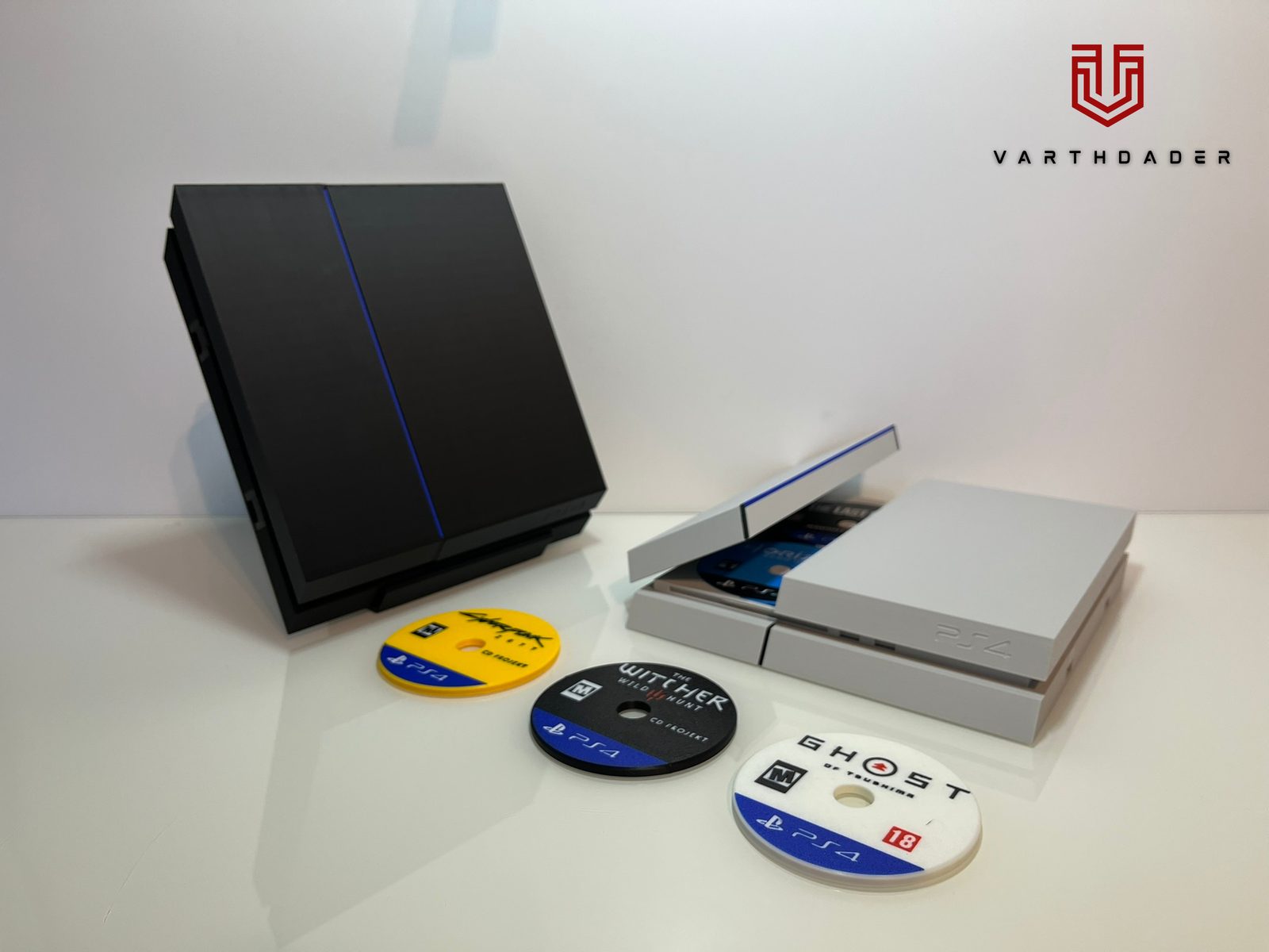 #107 PS4 Console With 25 Game Coasters — vue 8