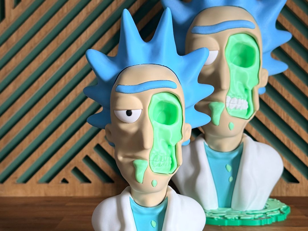 #107 Rick Skull Rick et Morty — vue 1