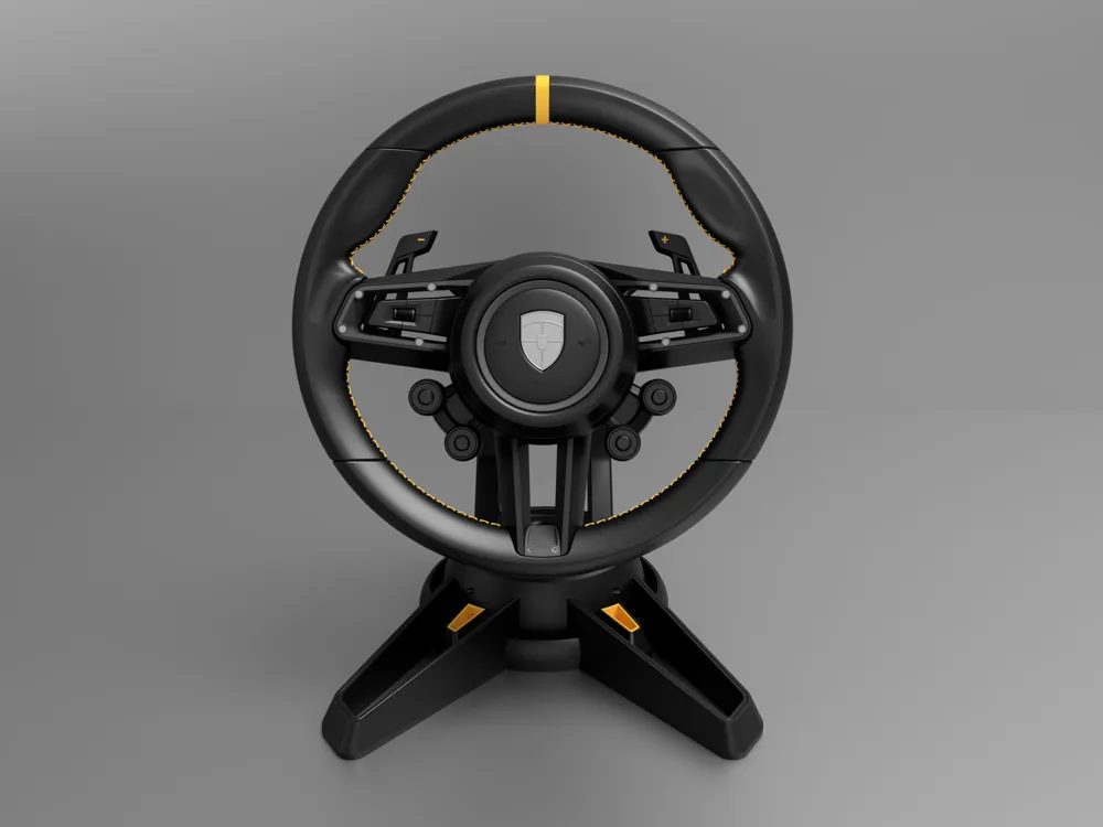 #109 1 1 Porsche Steering Wheel with SIMRACING — vue 13
