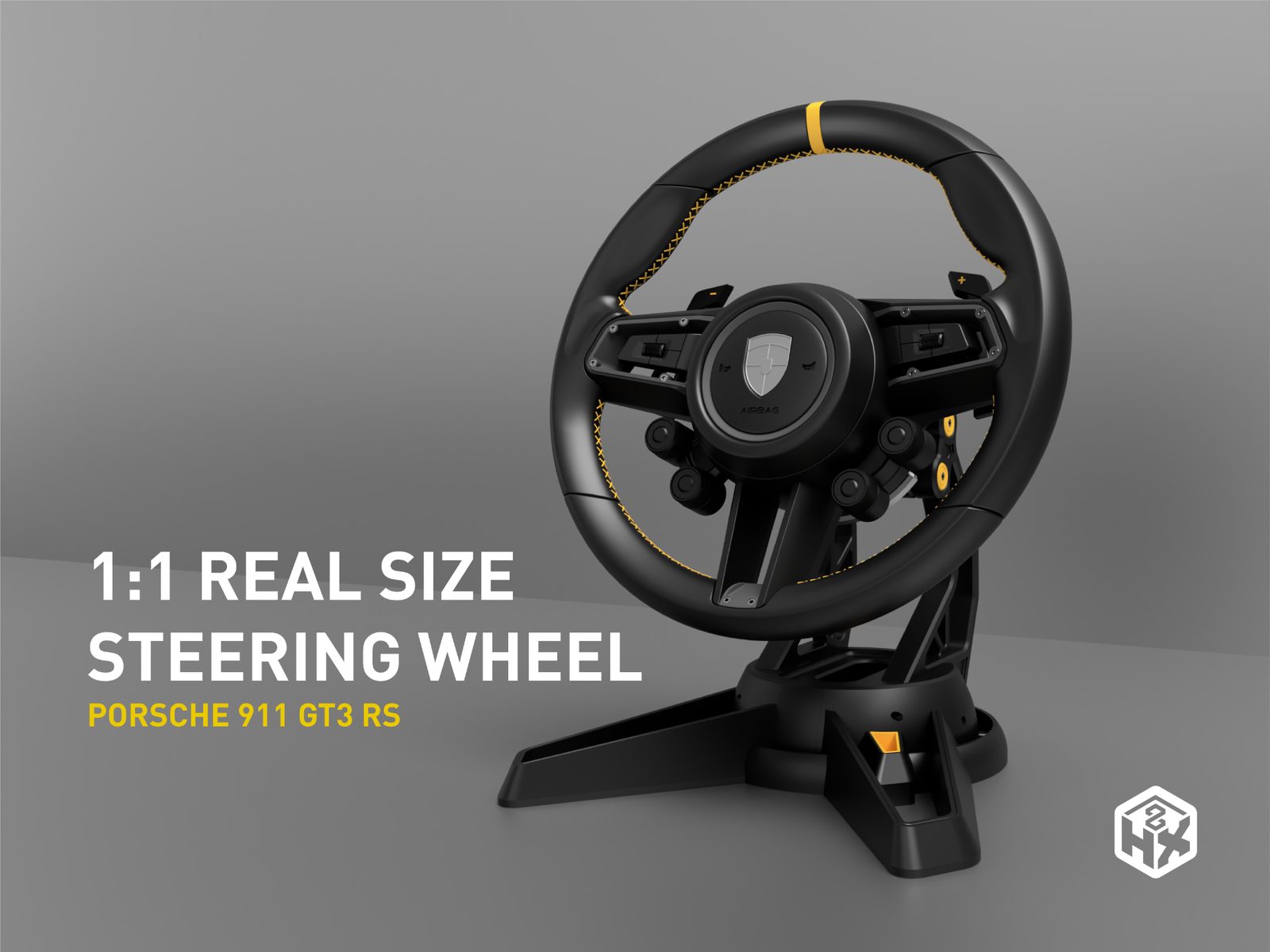 #109 1 1 Porsche Steering Wheel with SIMRACING — vue 15