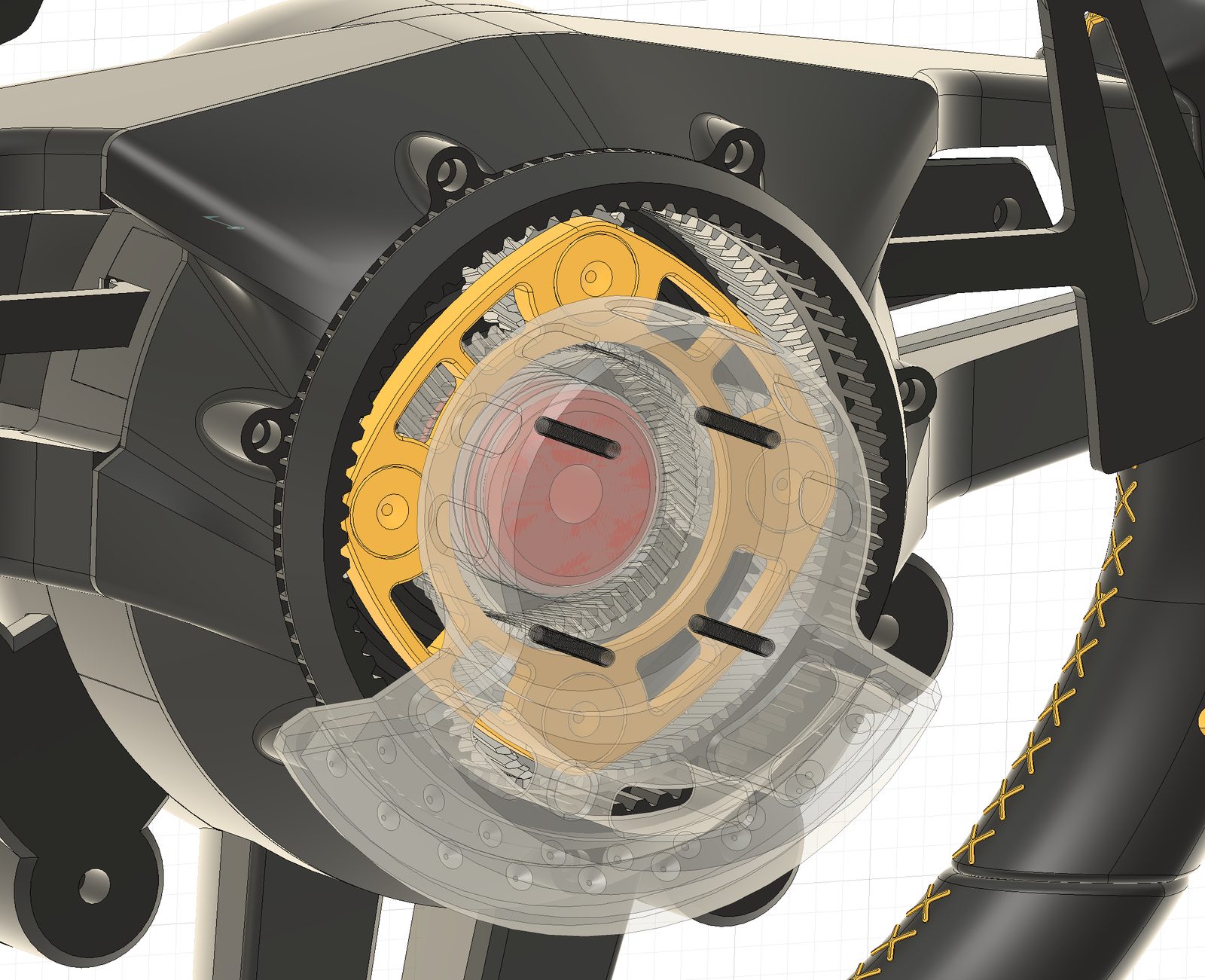 #109 1 1 Porsche Steering Wheel with SIMRACING — vue 23