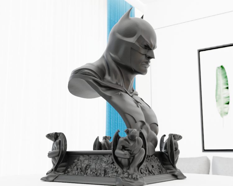 #109 Batman Statue — vue 3