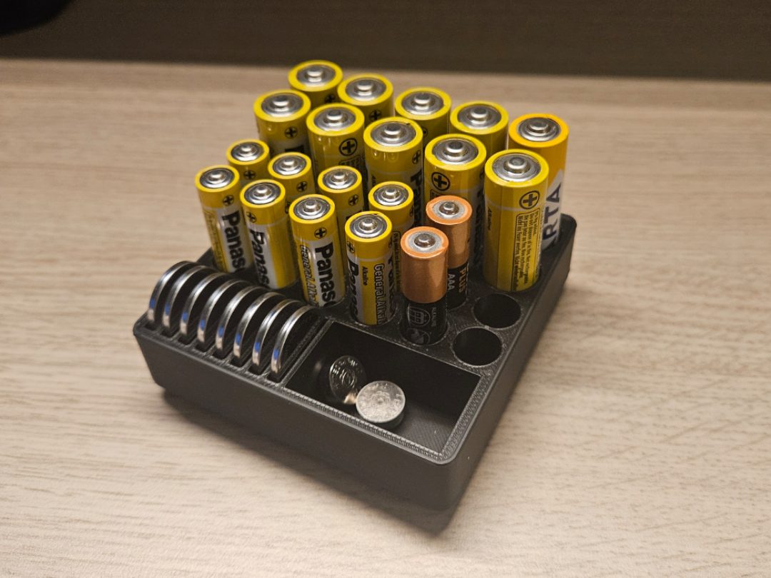 #109 Gridfinity batteries — vue 2