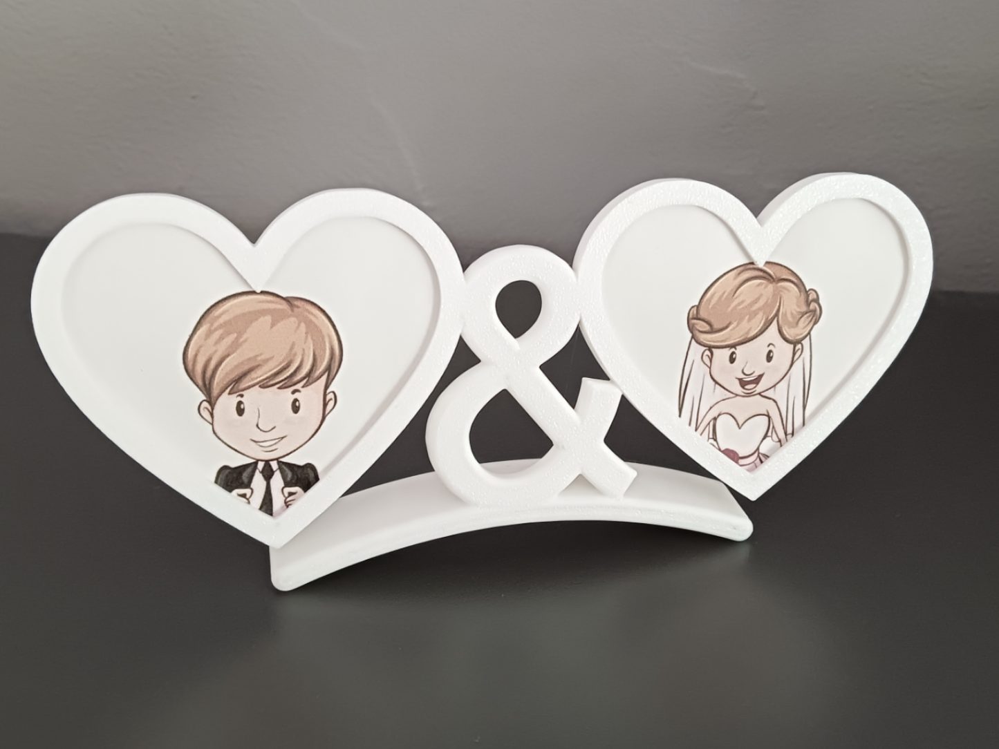 #110 Heart Photo Frame — vue 1