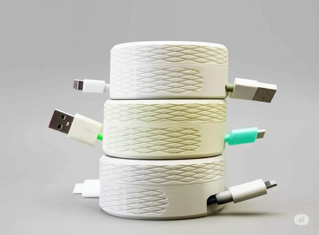 #113 Ergonomic Cable Winder — vue 4