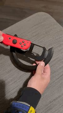 #113 Nintendo Switch Joy-Con Steering wheel Mario Kart — vue 3