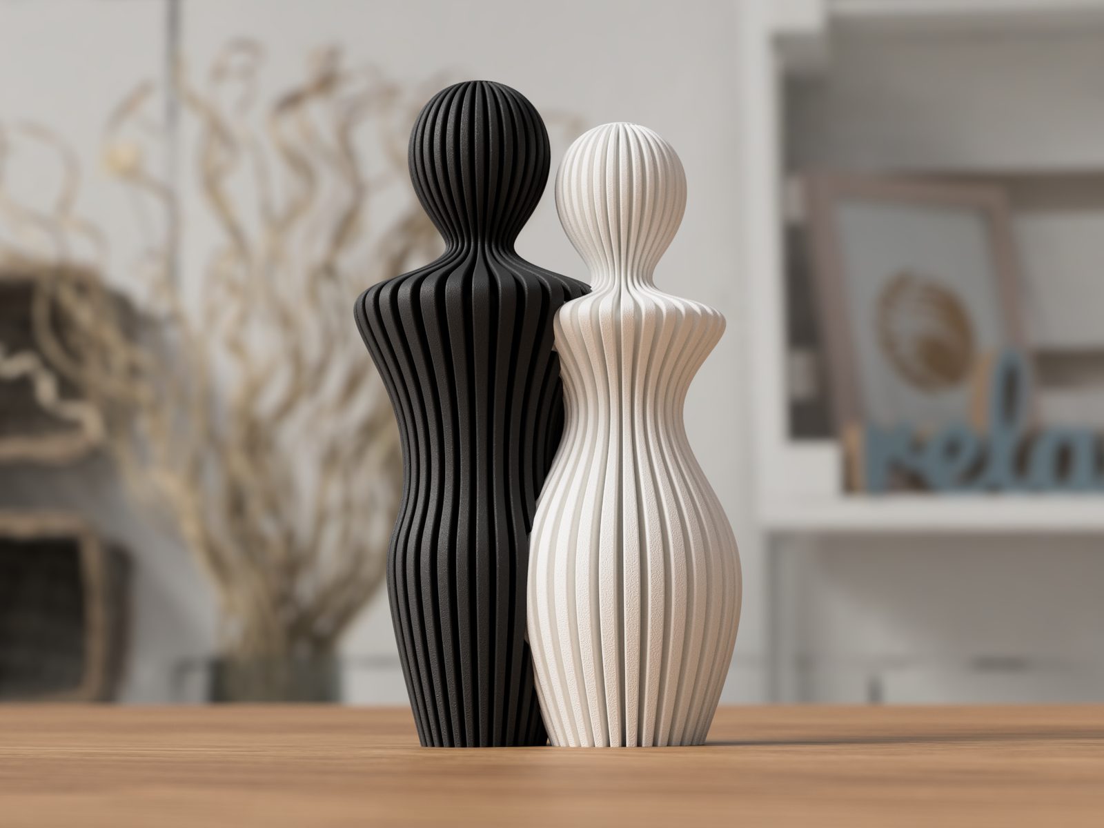 #114 Couple Statue — vue 3